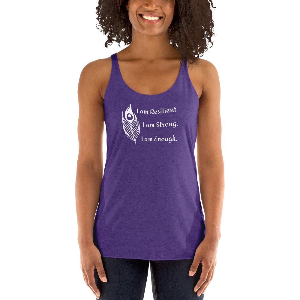 Women's I am Racerback Tank